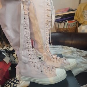 Converse Women's High-Top Sneakers - Light Pink